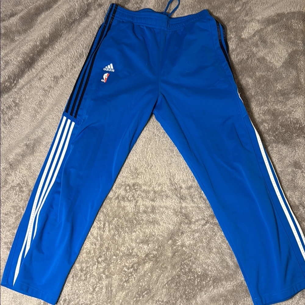 NBA authentic Dallas Mavericks court warm up sweats
